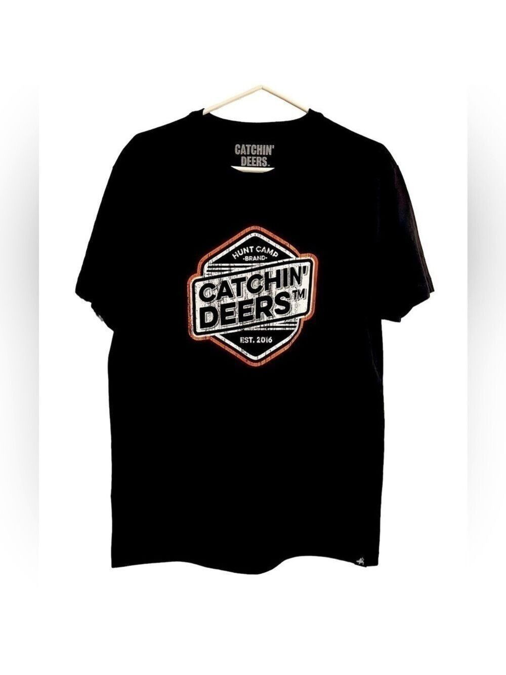 Catchin Deers Printed T Shirt
